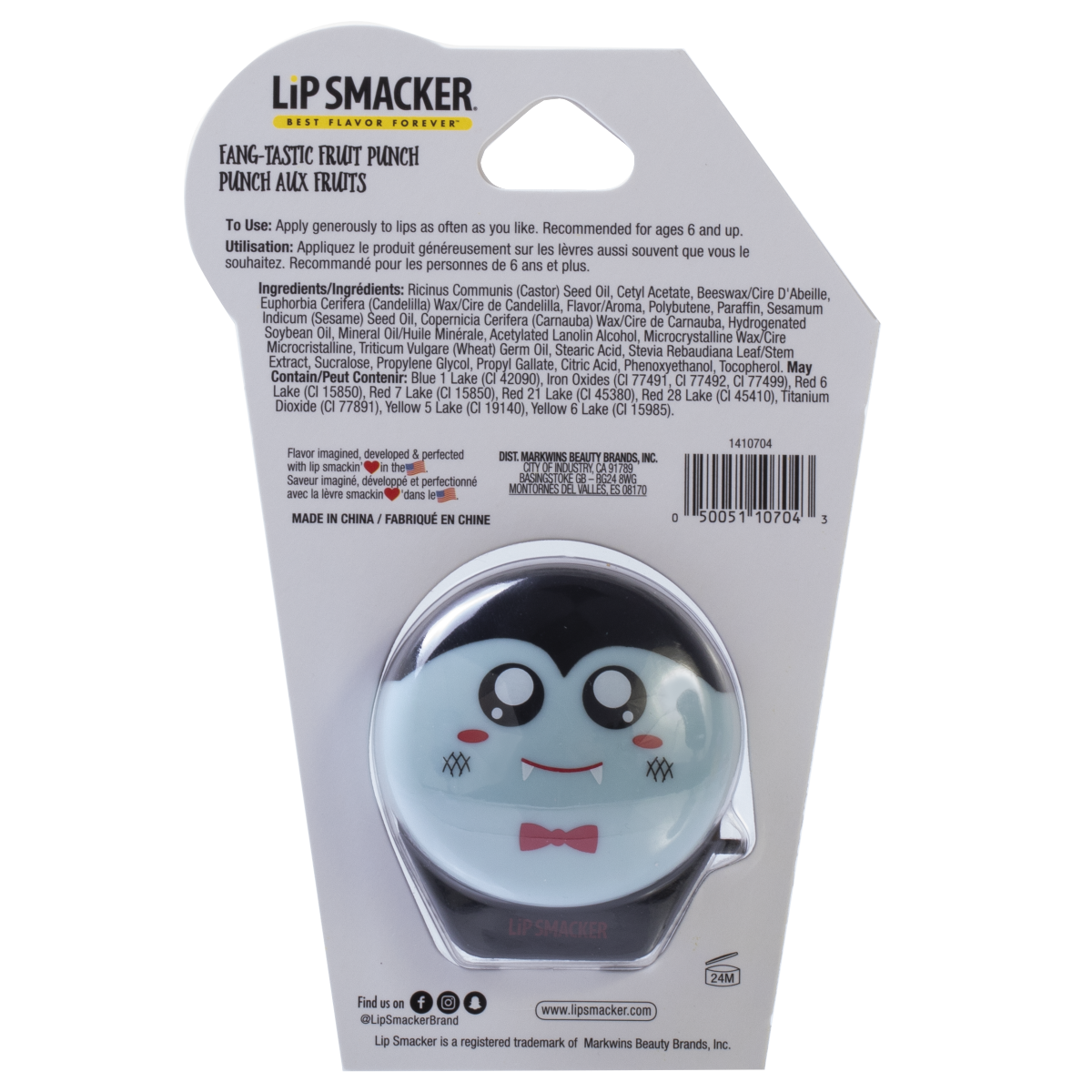 slide 8 of 9, Lip Smacker Halloween Flip Balm Vampire,., 26 oz