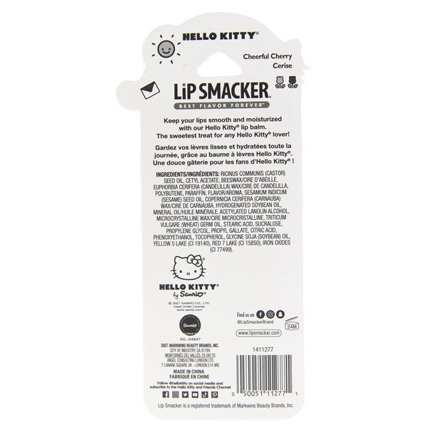 slide 3 of 5, Lip Smacker Lippy Pal Lip Balm Hello Kitty, 14 oz
