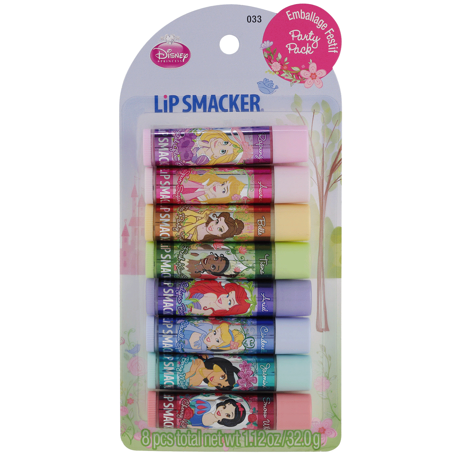 slide 1 of 1, Lip Smacker Bonne Bell Disney Cinderella Party Pack - 1.12Oz, 1.12 oz