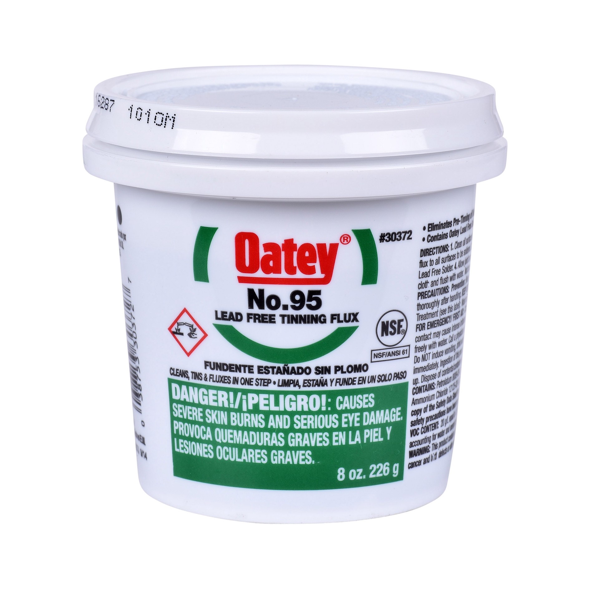 slide 1 of 4, Oatey 8-fl oz Tinning Soldering Flux, 1 ct
