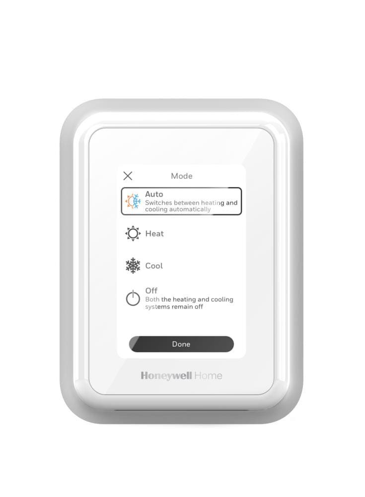 slide 2 of 6, Honeywell Home White Smart Compatible Thermostat and room sensor with Wi-Fi Compatibility, 1 ct