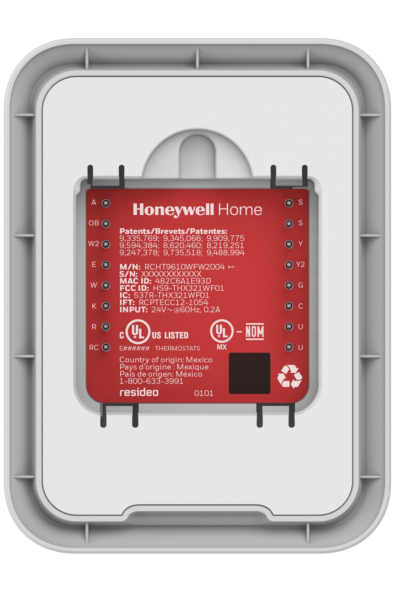 slide 4 of 6, Honeywell Home White Smart Compatible Thermostat and room sensor with Wi-Fi Compatibility, 1 ct
