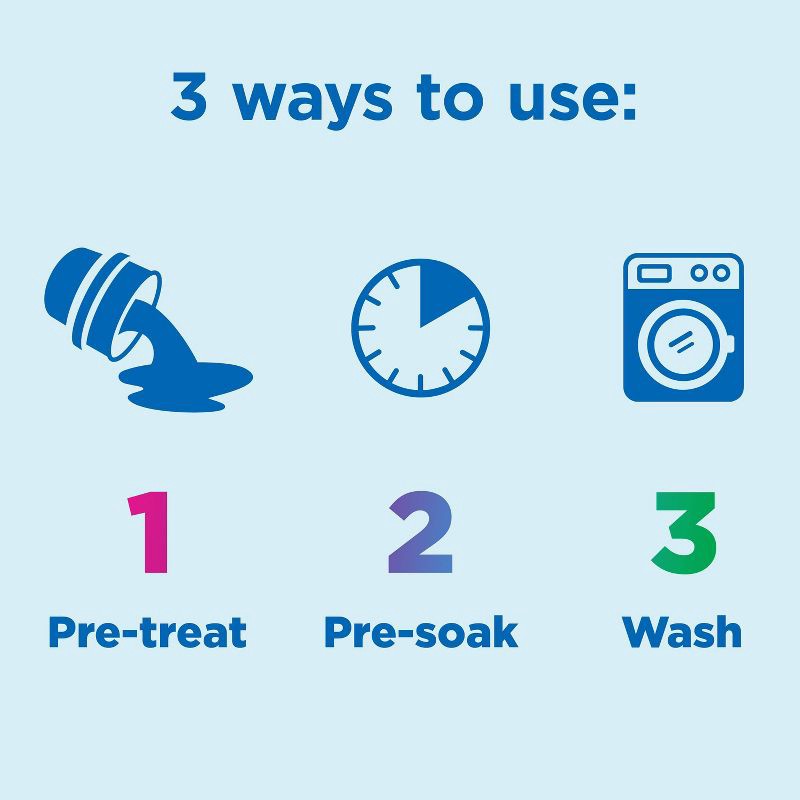 slide 5 of 14, Clorox 2 for Colors - Free & Clear Stain Remover and Color Brightener - 88oz, 88 oz