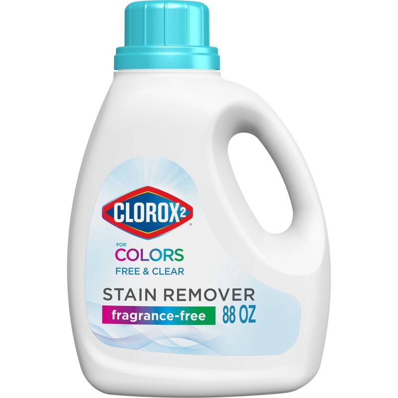 slide 1 of 15, Clorox 2 for Colors - Free & Clear Stain Remover and Color Brightener - 88oz, 88 oz