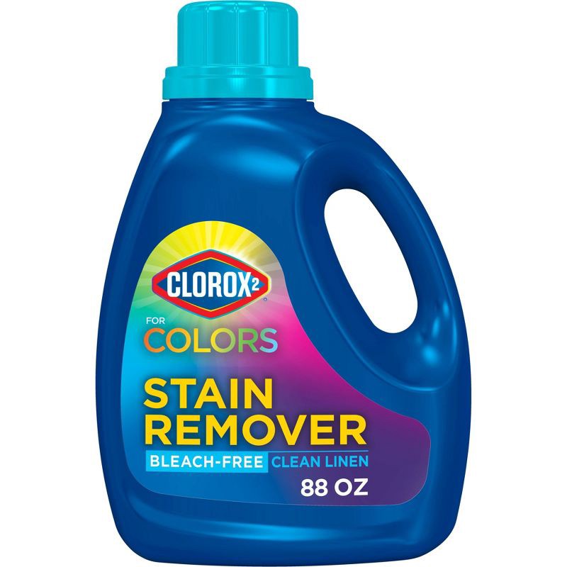 slide 1 of 15, Clorox 2 for Colors - Stain Remover and Color Brightener - Clean Linen - 88oz, 88 oz