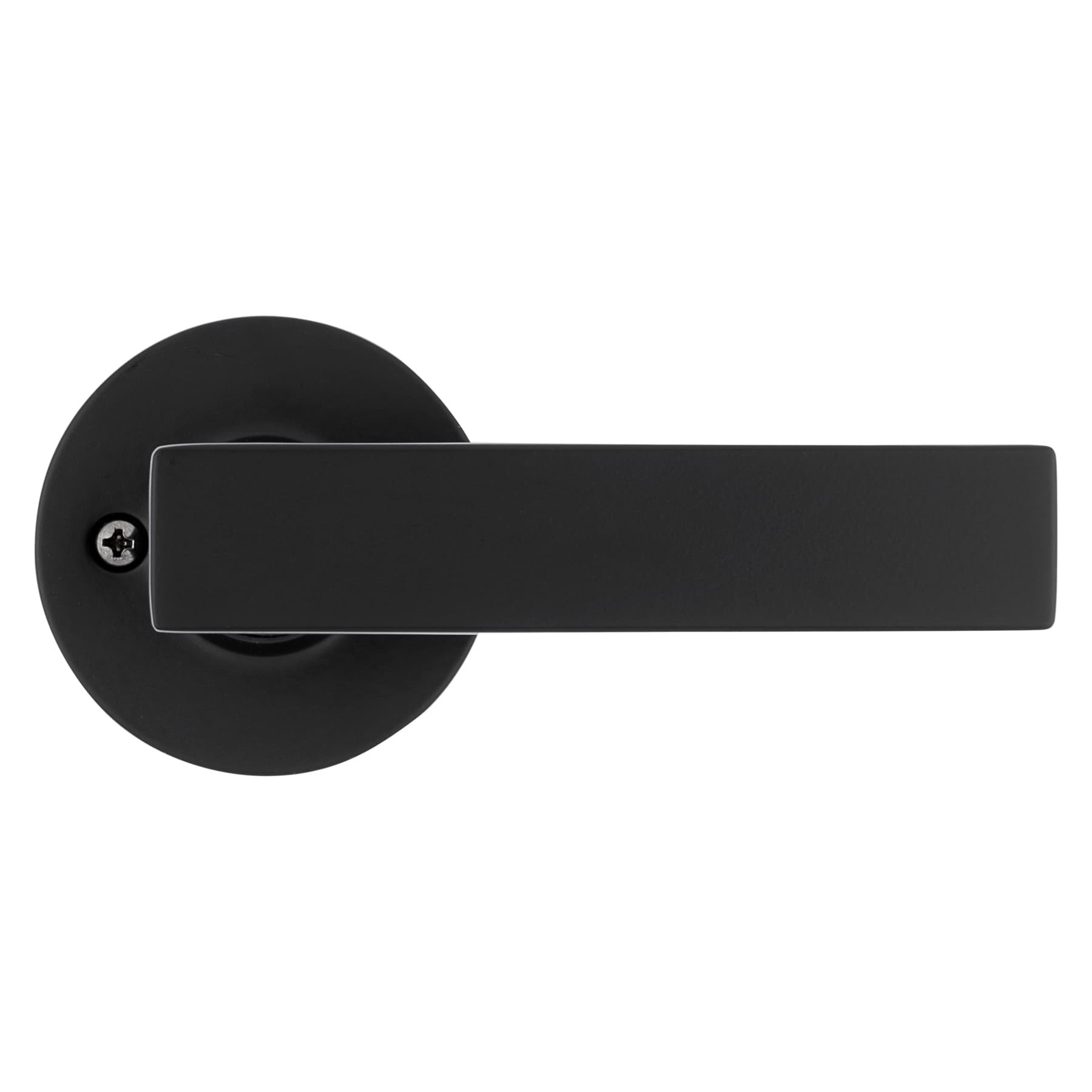 slide 3 of 6, RELIABILT Kinross Matte Black Interior or Exterior Dummy Door Handle, 1 ct