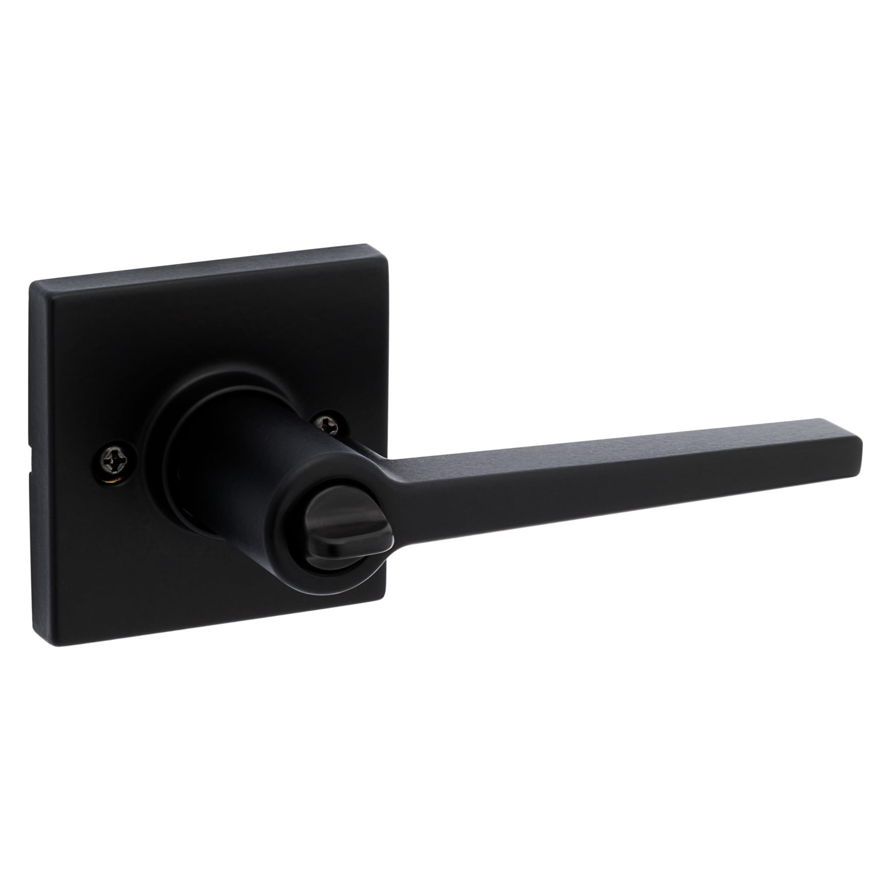 slide 6 of 6, RELIABILT Dallas Matte Black Exterior Keyed Entry Door Handle, 1 ct