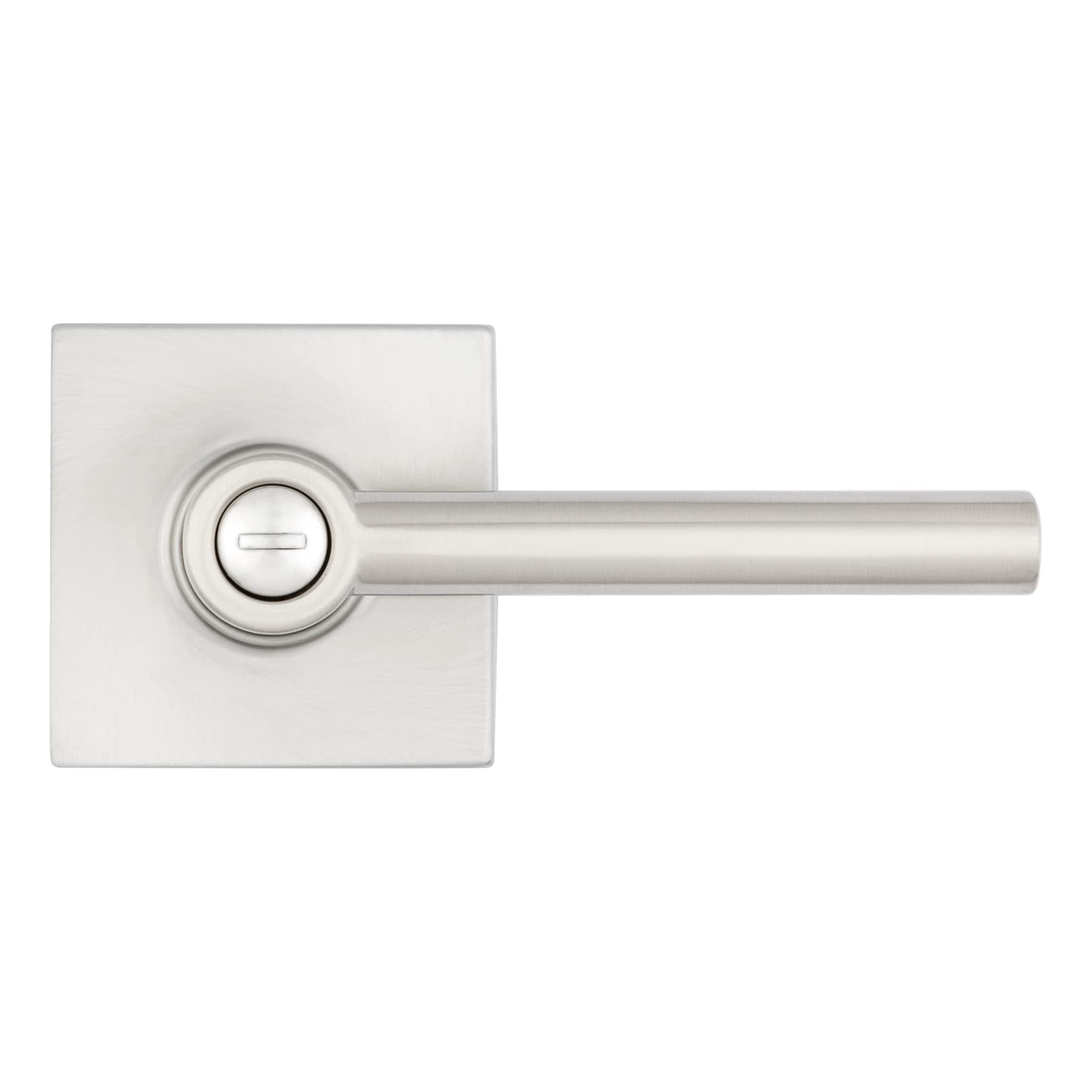 slide 5 of 6, RELIABILT Ashwood Satin Nickel Interior or Bed/Bath Privacy Door Handle, 1 ct