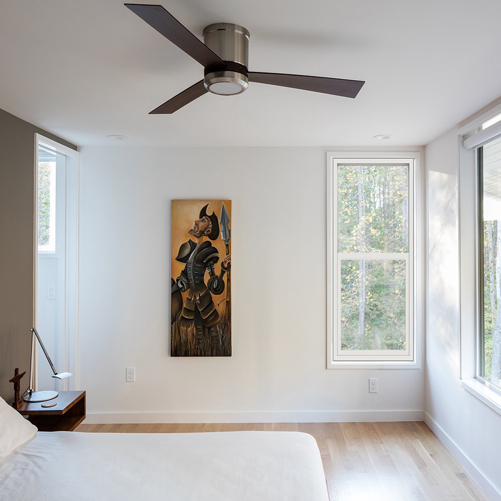 slide 4 of 6, JELD-WEN V-2500 23-1/2-in x 59-1/2-in White Exterior Vinyl New Construction Single Hung Window Tempered Double Pane Glass (Half Screen Included), 1 ct