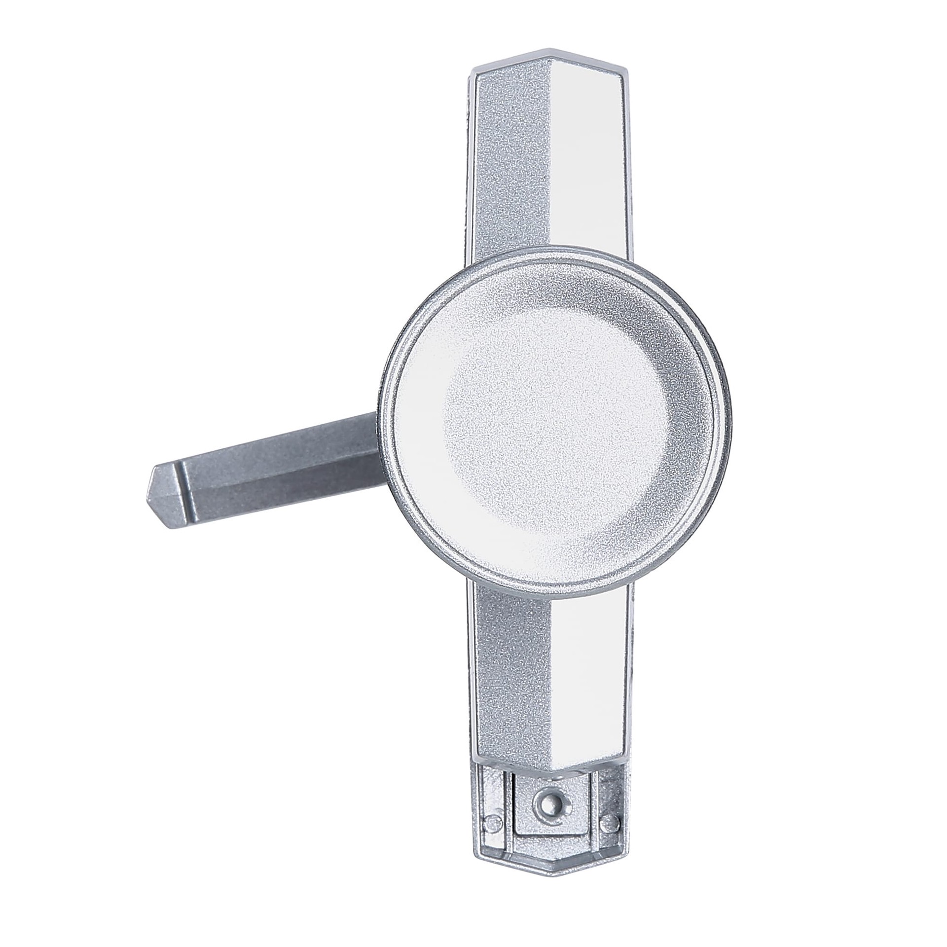 slide 3 of 6, WRIGHT PRODUCTS Universal Matte Silver Lockable Screen/Storm door Replacement Handleset, 1 ct