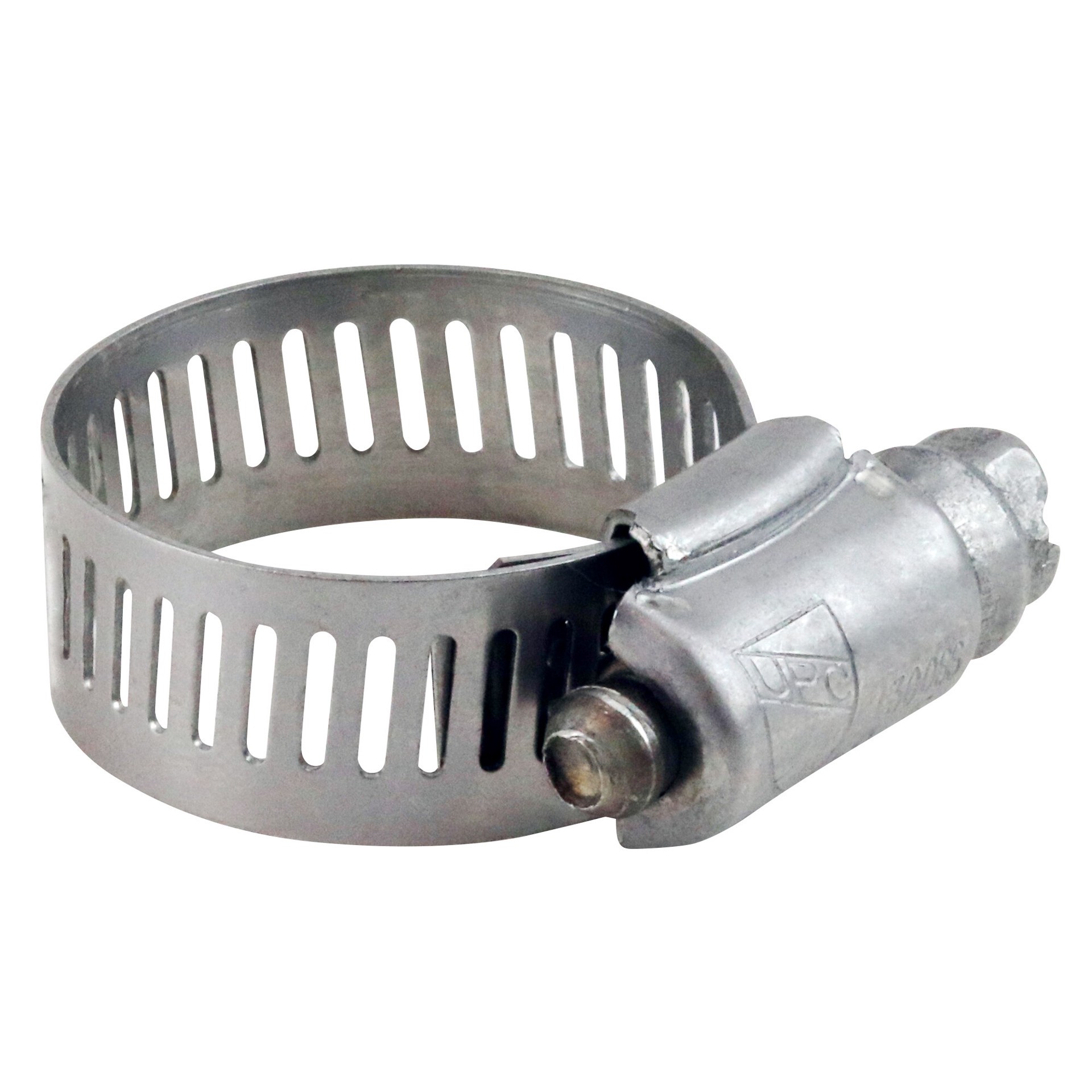 slide 2 of 6, Apollo 1/2-in to 1-1/4-in dia Stainless steel Adjustable clamp, 1 ct
