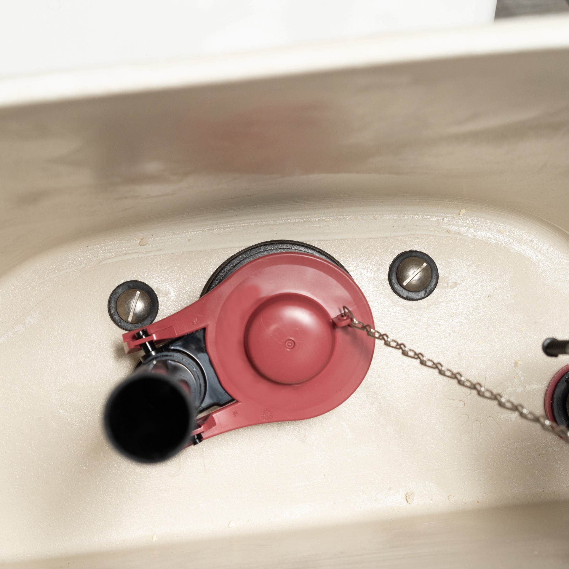 slide 5 of 6, RELIABILT Stainless steel and black Toilet hardware kit, 1 ct