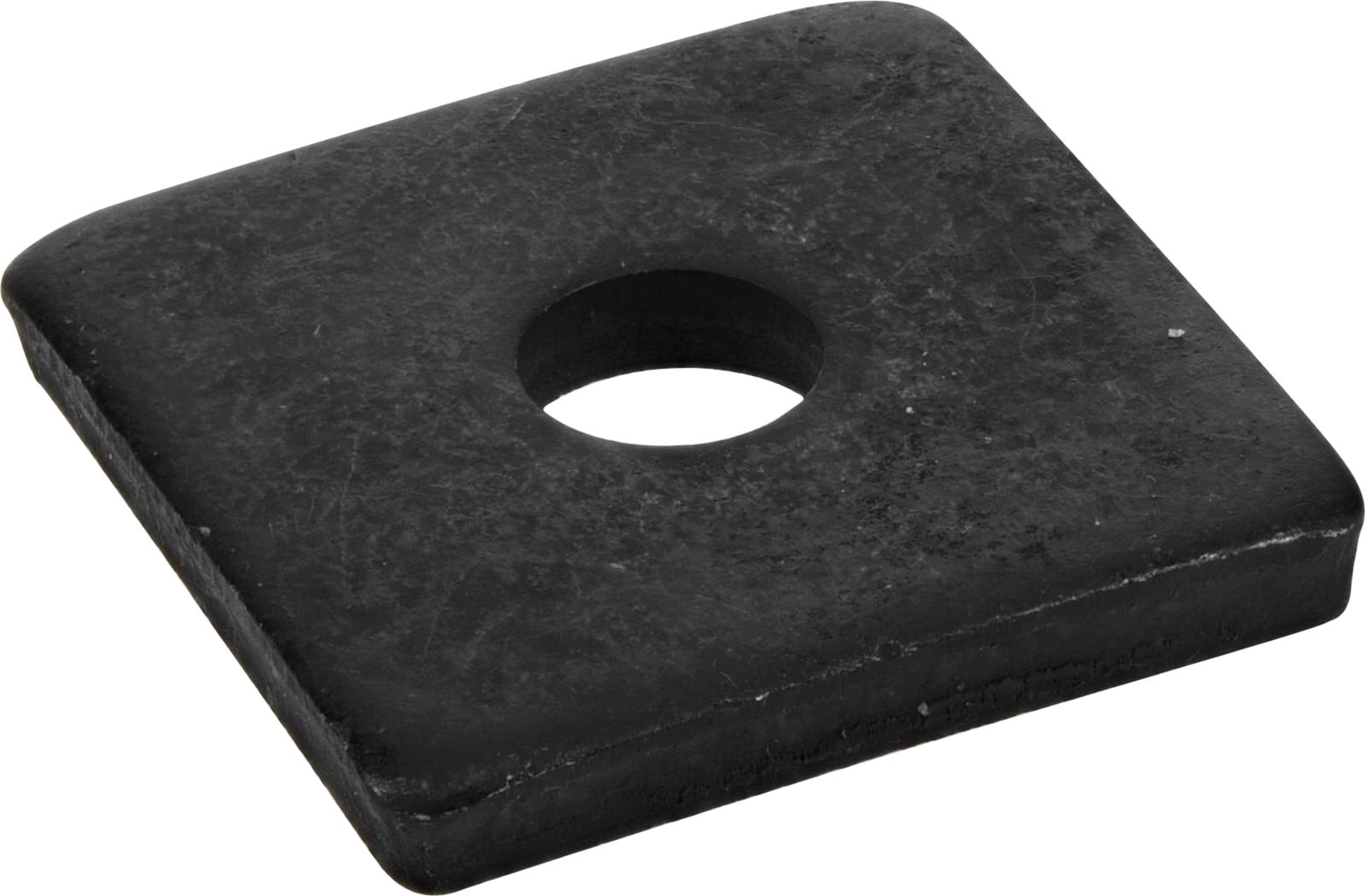 slide 2 of 6, Hillman 4 Count 1/4-in Black oxide Square Washer, 1 ct
