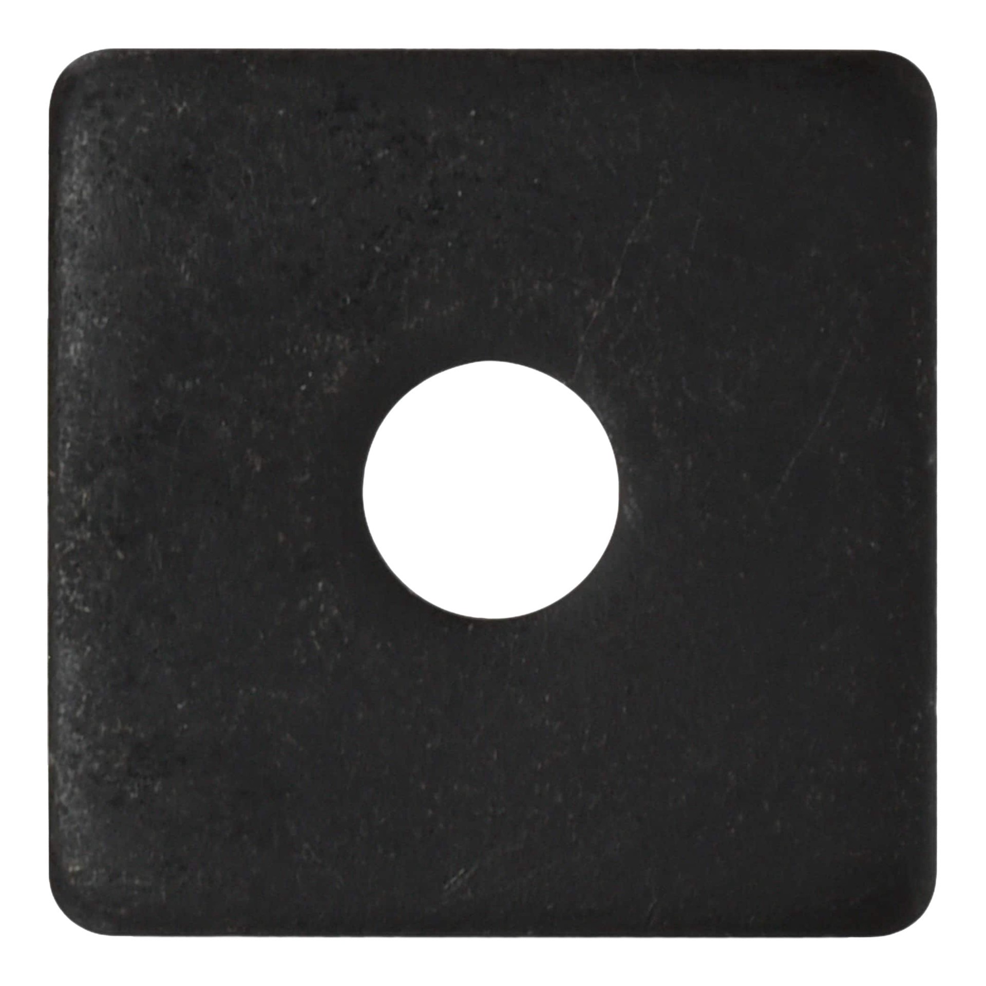 slide 3 of 6, Hillman 4 Count 1/4-in Black oxide Square Washer, 1 ct