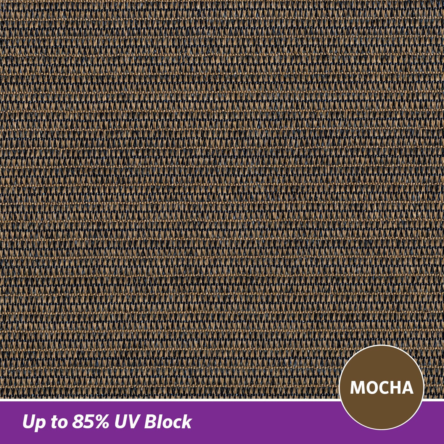 slide 3 of 6, Coolaroo Ready to Hang Shade Sail 8-ft x 11-ft Mocha Shade sail, 1 ct