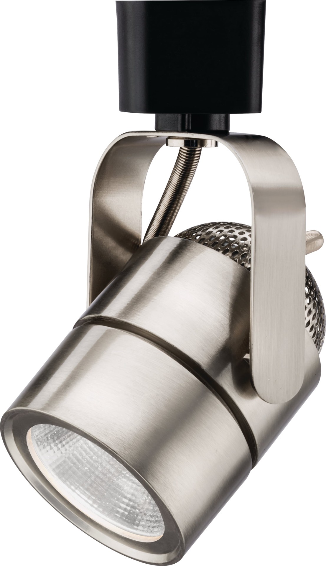 slide 2 of 6, Lithonia Lighting LTIKMSBK LED Series Track Kit 3.5-in 3 -Light Nickel dimmable Integrated Modern/contemporary Linear Track Lighting Kit with Roundback Pivoting Heads, 1 ct