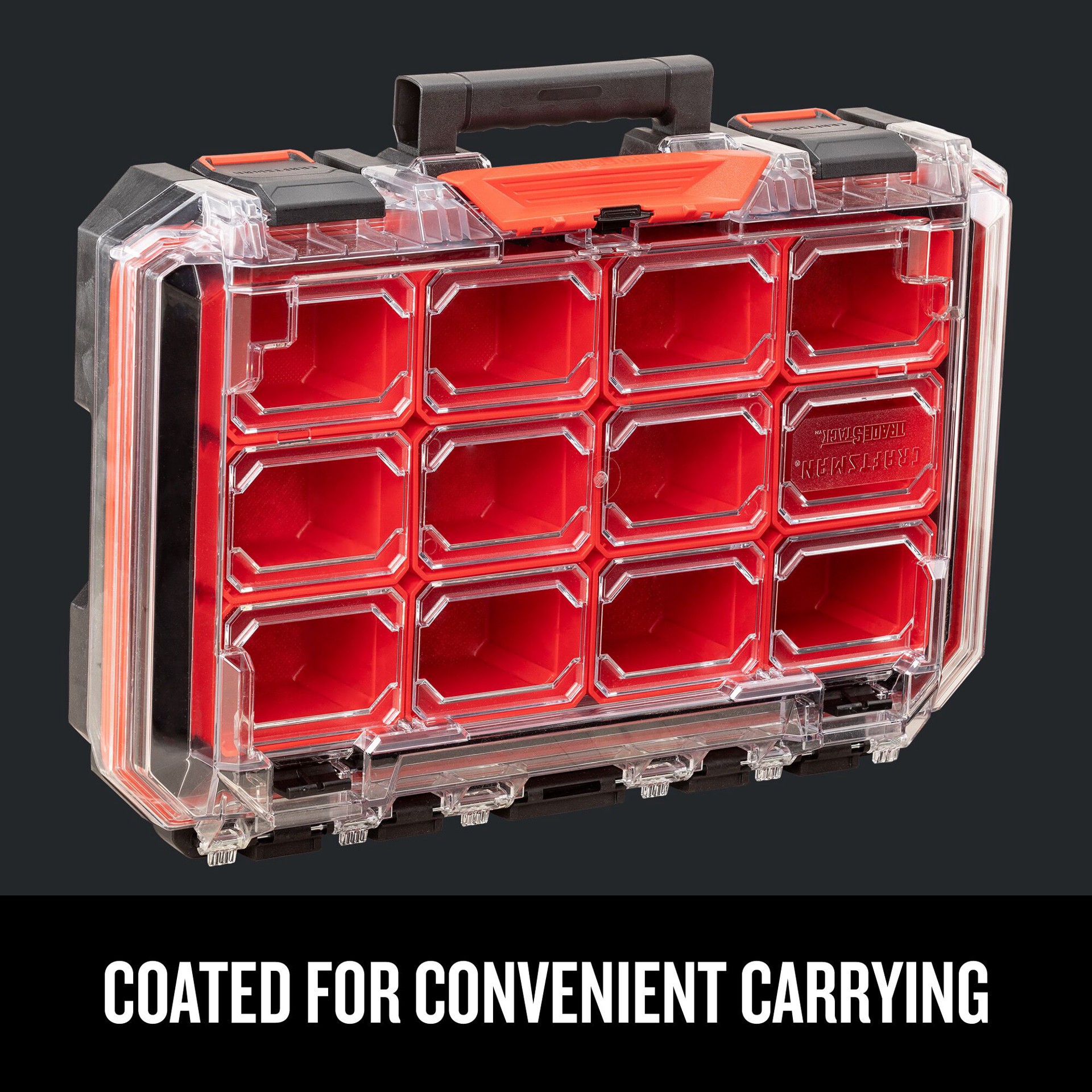 slide 6 of 6, CRAFTSMAN TRADESTACK 15-Compartment Large Plastic Small Parts Organizer, 1 ct