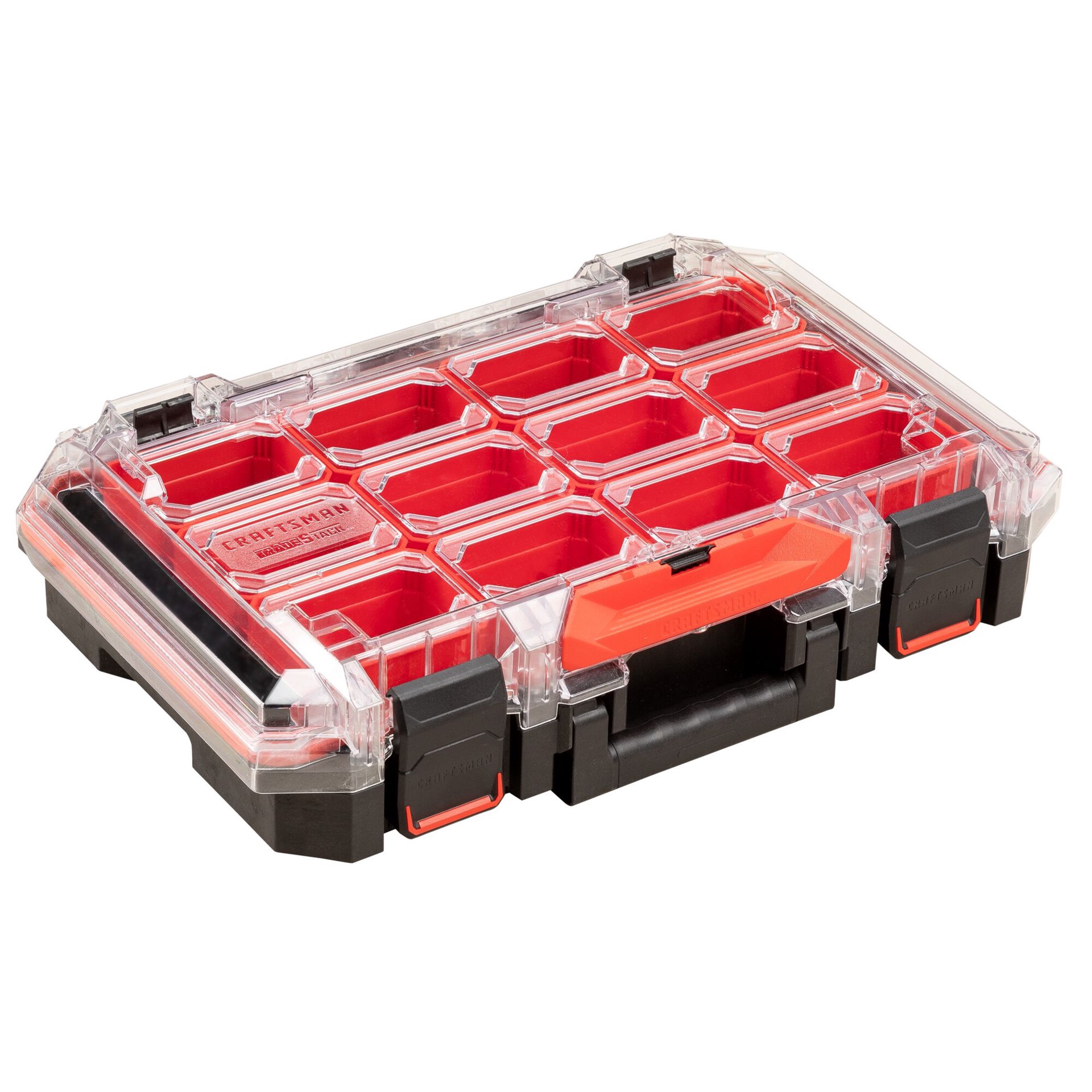 slide 1 of 6, CRAFTSMAN TRADESTACK 15-Compartment Large Plastic Small Parts Organizer, 1 ct