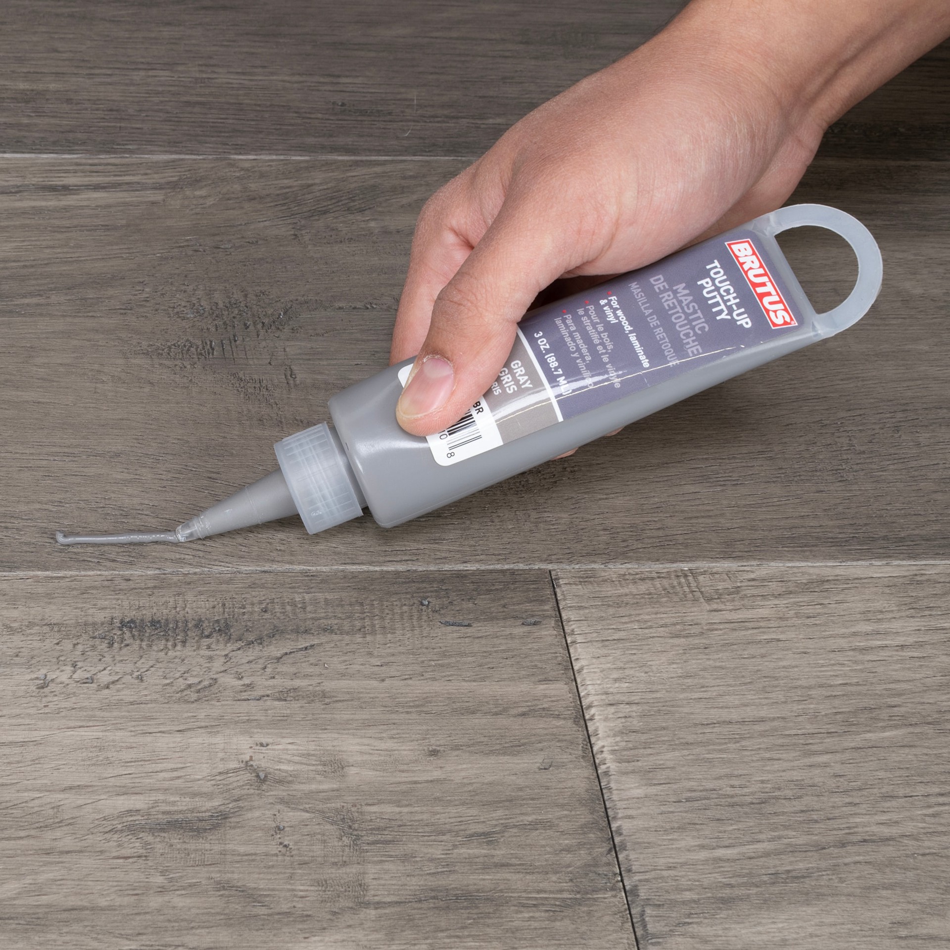 slide 2 of 4, Brutus Gray Water-based Wood putty, 1 ct