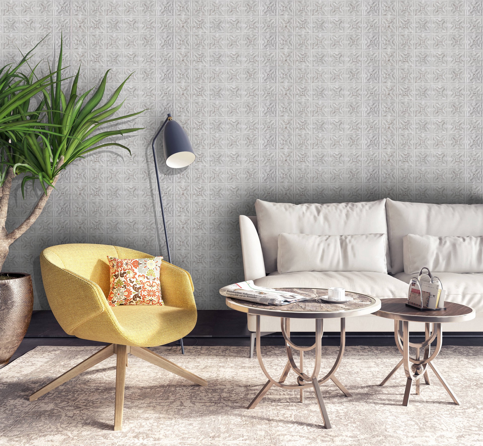 slide 3 of 6, GBI Tile & Stone Inc. Casa Graphite 12-in x 36-in Matte Ceramic Wall Tile ( 2.87-sq ft Piece ), 1 ct