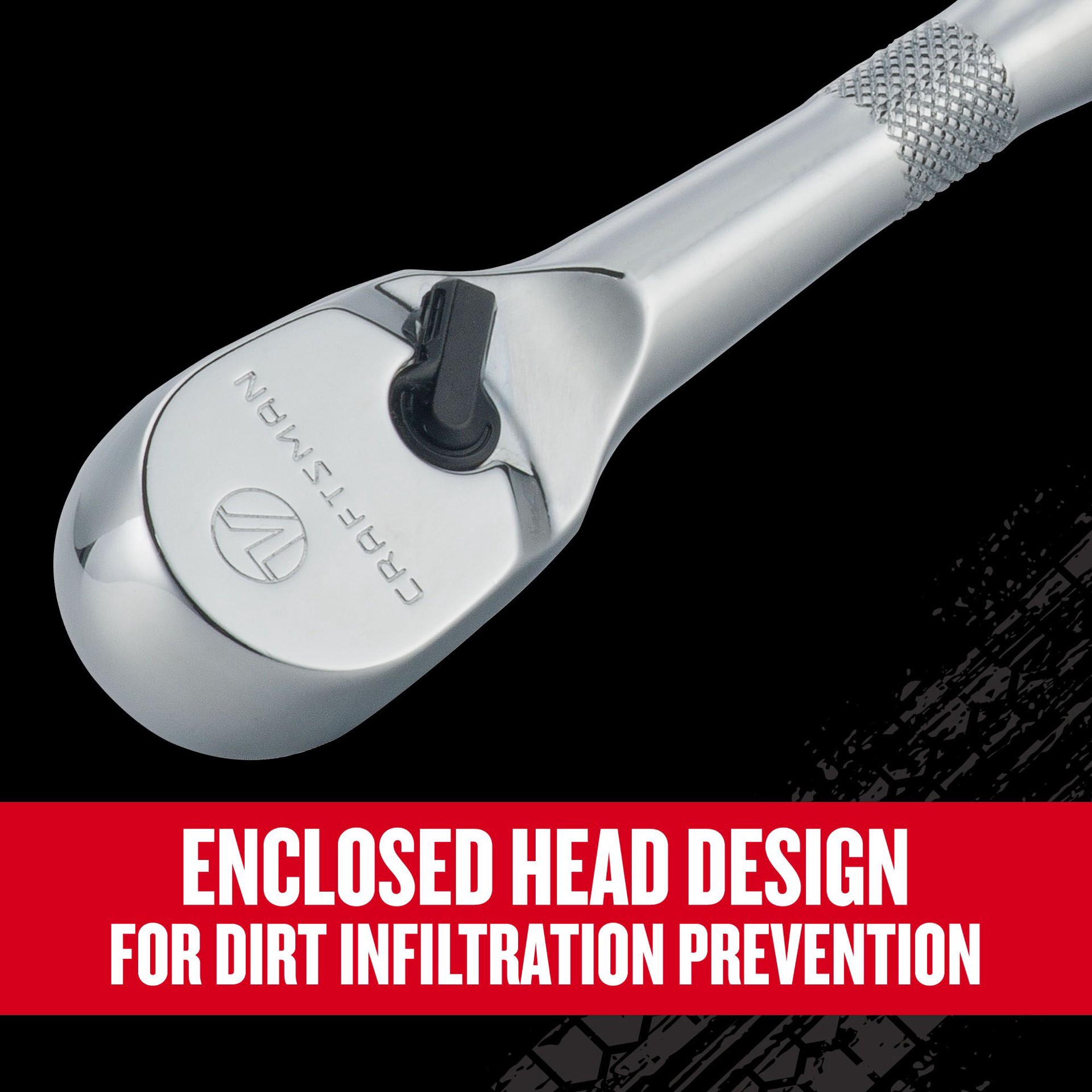 slide 4 of 6, CRAFTSMAN V-Series 2 -Piece 96 -Tooth Set Drive Comfort grip Handle Ratchet Set, 1 ct