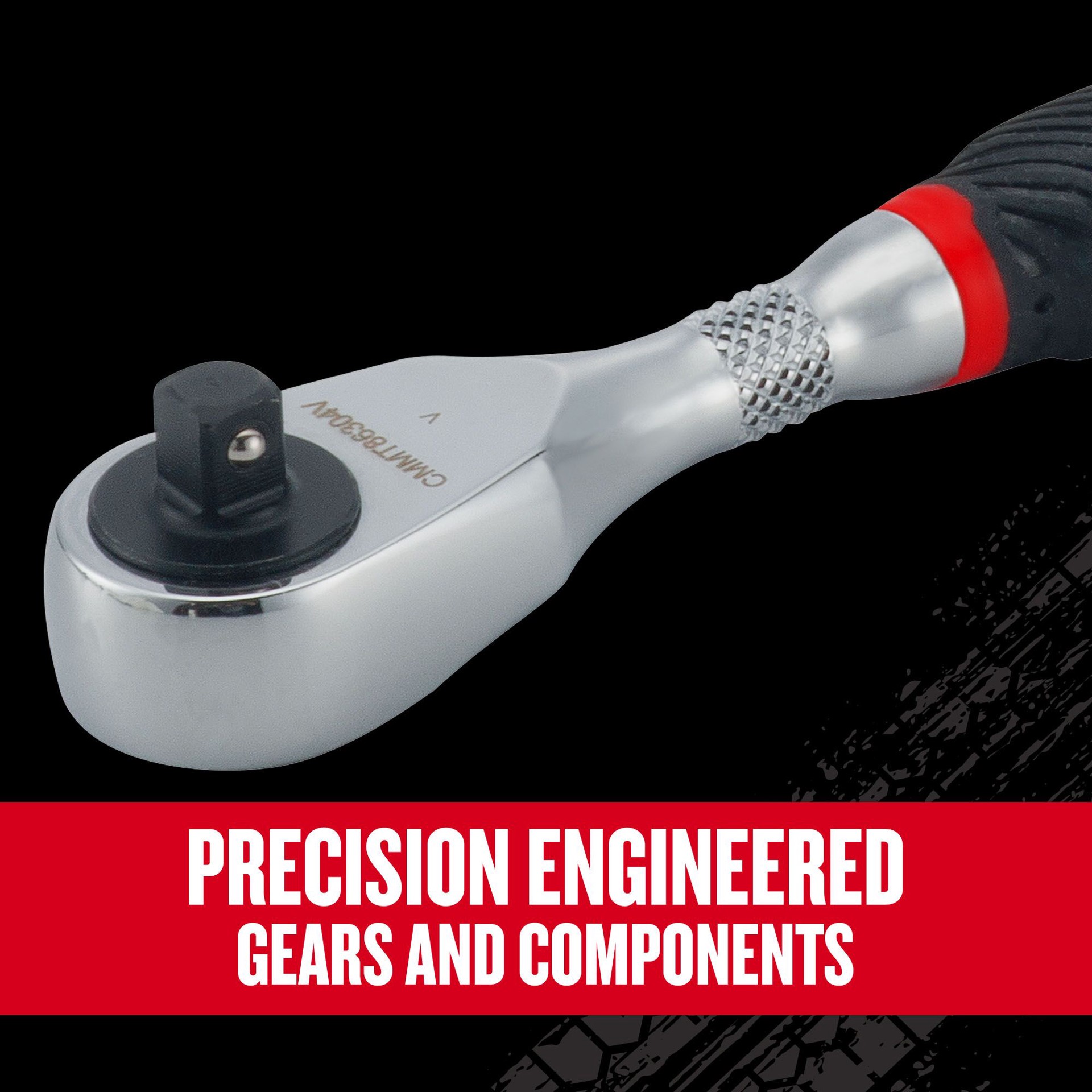 slide 4 of 6, CRAFTSMAN V-Series 2 -Piece Set -Tooth 1/4-in 3/8-in Drive Comfort grip Handle Ratchet Set, 1 ct