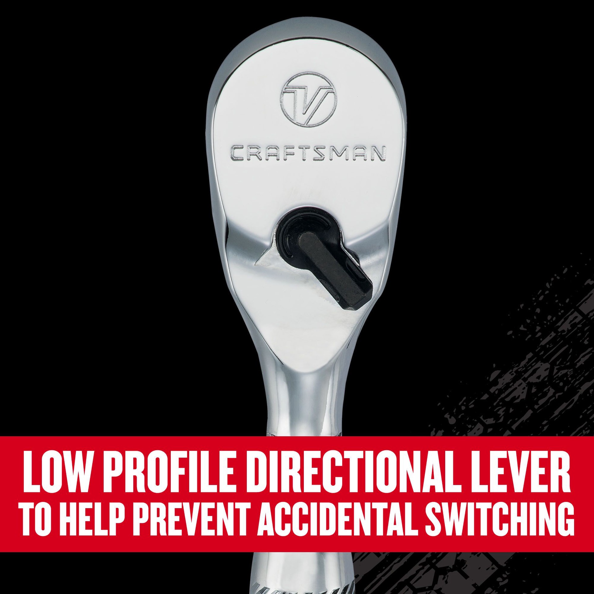 slide 3 of 6, CRAFTSMAN V-Series 2 -Piece Set -Tooth Set Drive Comfort grip Handle Ratchet Set, 1 ct