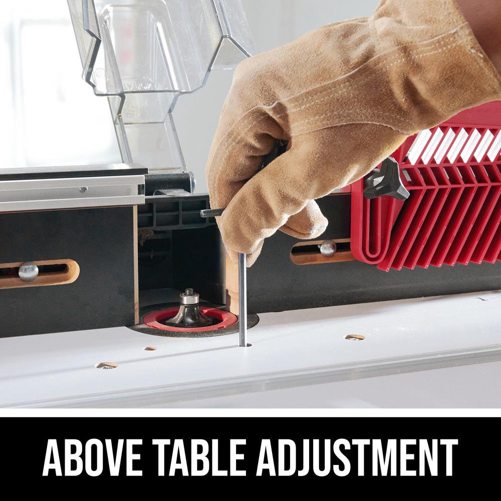 slide 3 of 6, SKIL 15-Amp Adjustable MDF Router Table, 1 ct