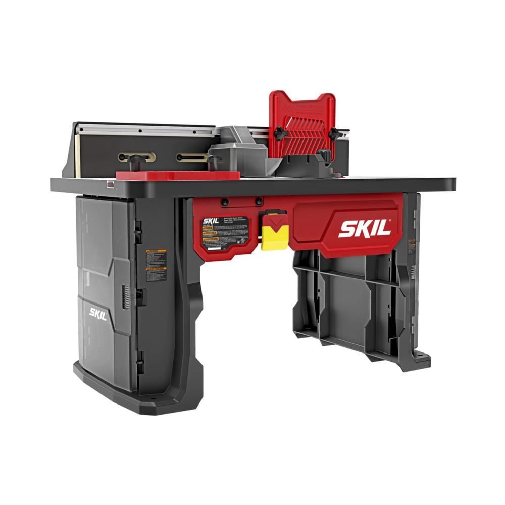 slide 1 of 6, SKIL 15-Amp Adjustable MDF Router Table, 1 ct