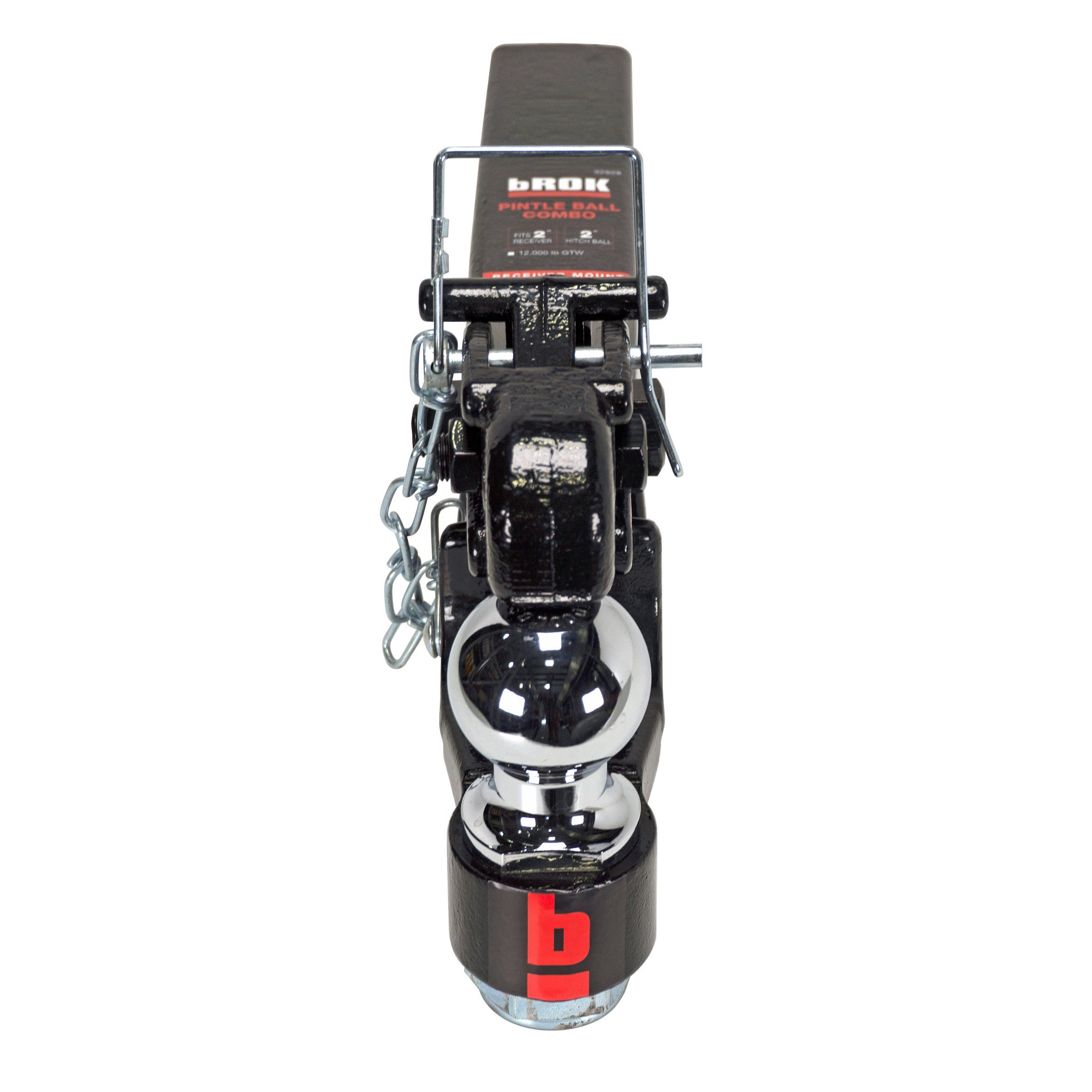slide 5 of 6, bROK Pintle Combo with 2-in Shank and 2in Ball 16K-Lbs Capacity, 1 ct