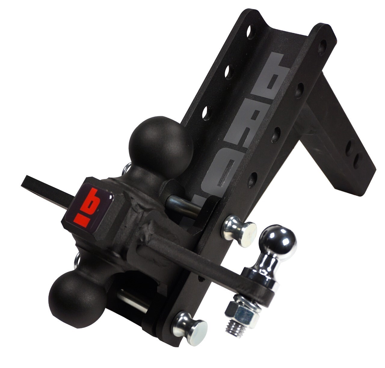 slide 5 of 5, bROK Sway Control Platform, Dual Ball and Sway Ball For Channel Mount, 1 ct