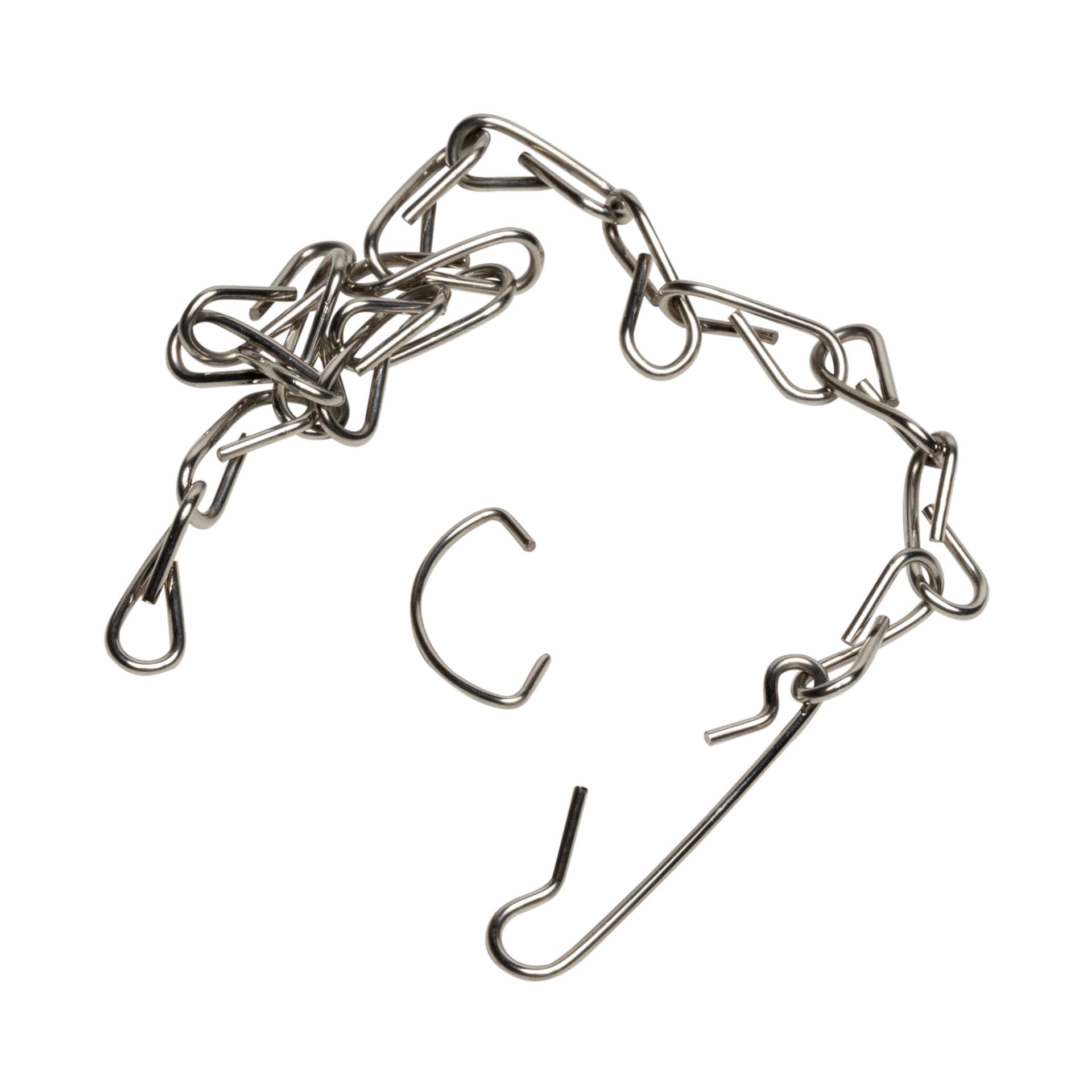 slide 3 of 6, RELIABILT Silver Stainless steel Universal Fit Actuating lift chain for Universal, 1 ct