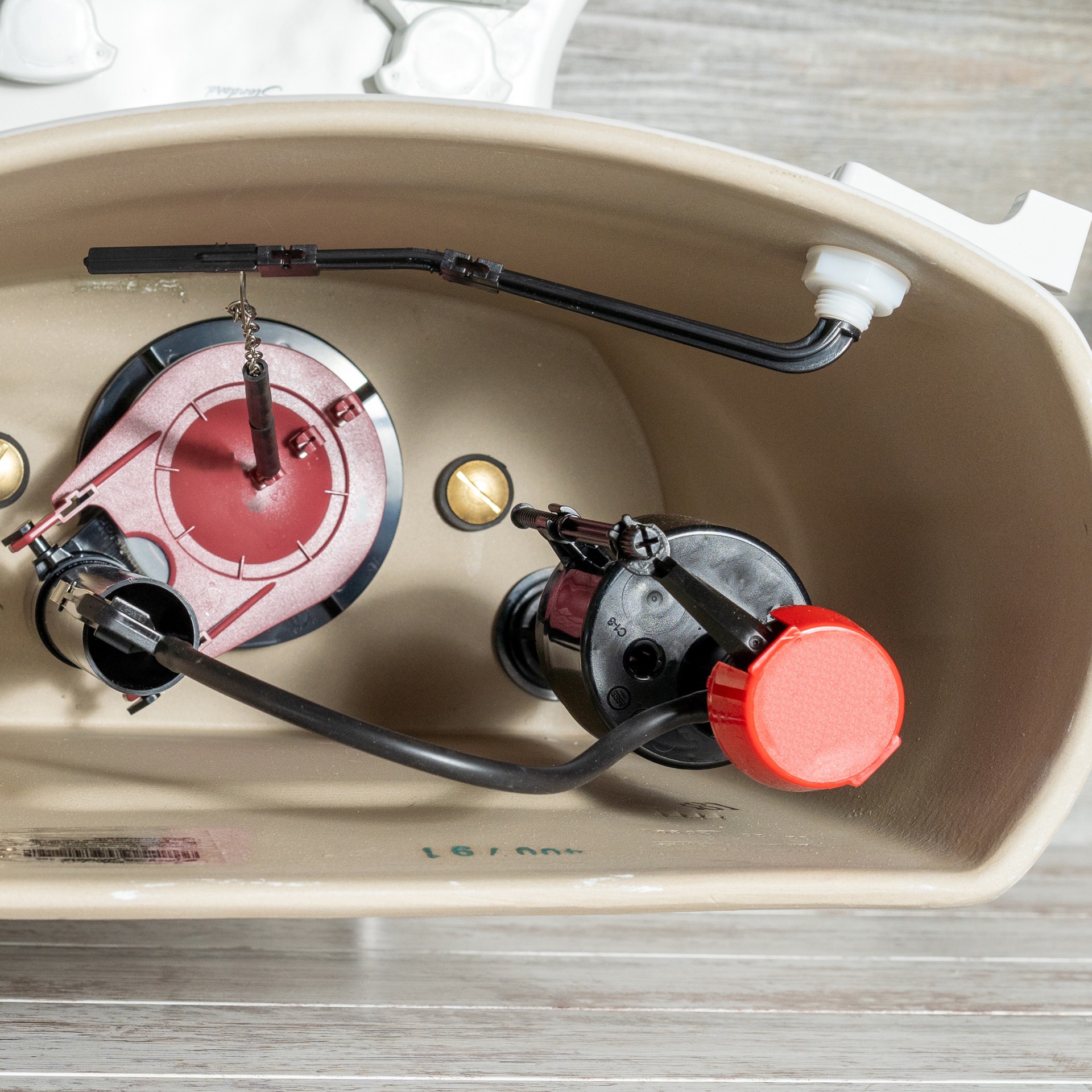 slide 3 of 6, RELIABILT 4-in/6-in/8-in cuttable Front/Side/Neo-angle Mount White Universal Fit Handle with lever, 1 ct