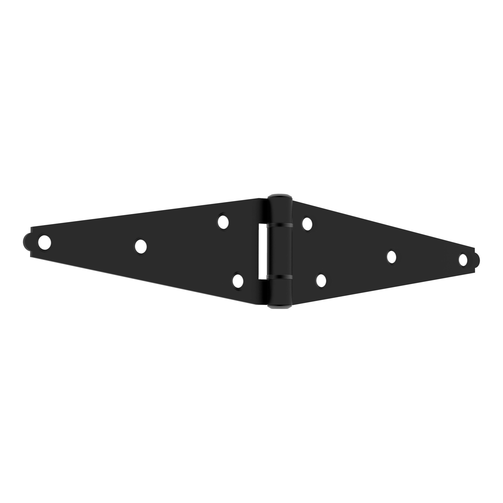 slide 1 of 5, RELIABILT 6-in Black Gate hinge, 1 ct