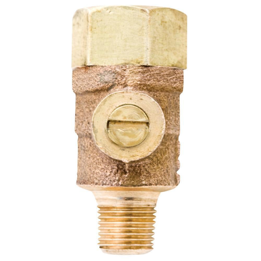 slide 1 of 6, FEBCO 3/4-in Brass MNPT Vacuum breaker, 1 ct