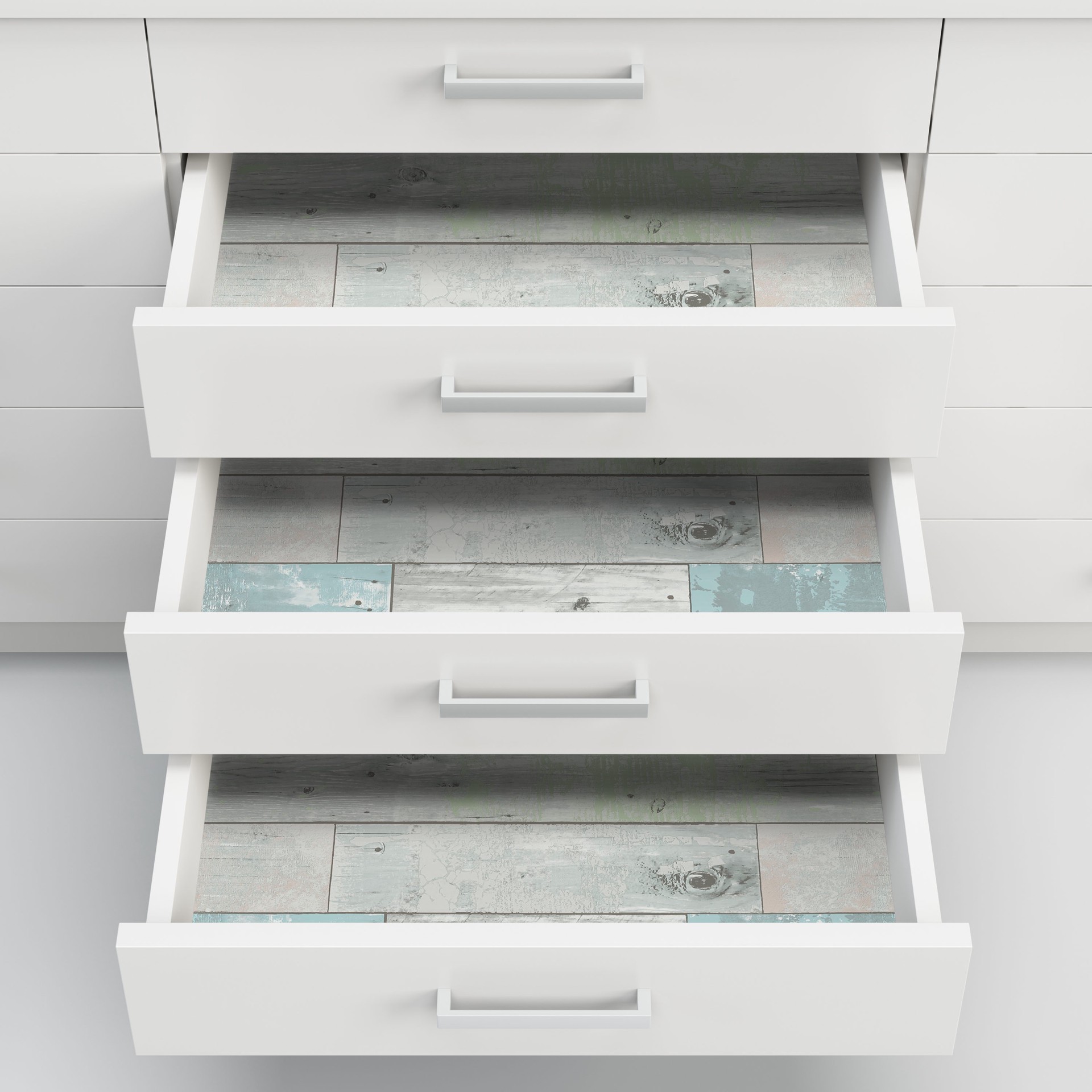 slide 5 of 6, allen + roth 30.75-sq ft Blue Vinyl Wood Self-adhesive Peel and Stick Wallpaper, 1 ct