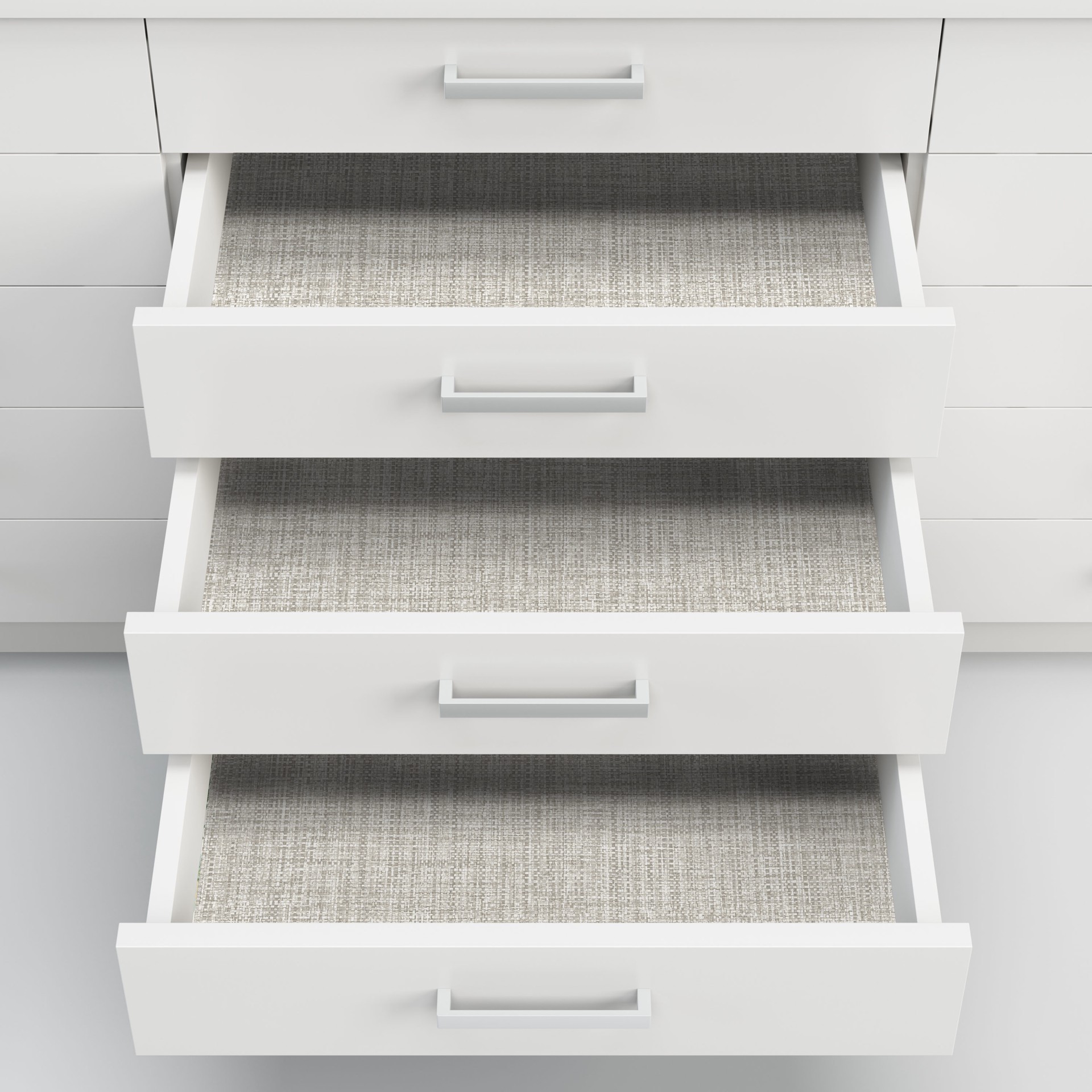 slide 5 of 6, Origin 21 30.75-sq ft Taupe Vinyl Textured Abstract 3D Self-adhesive Peel and Stick Wallpaper, 1 ct