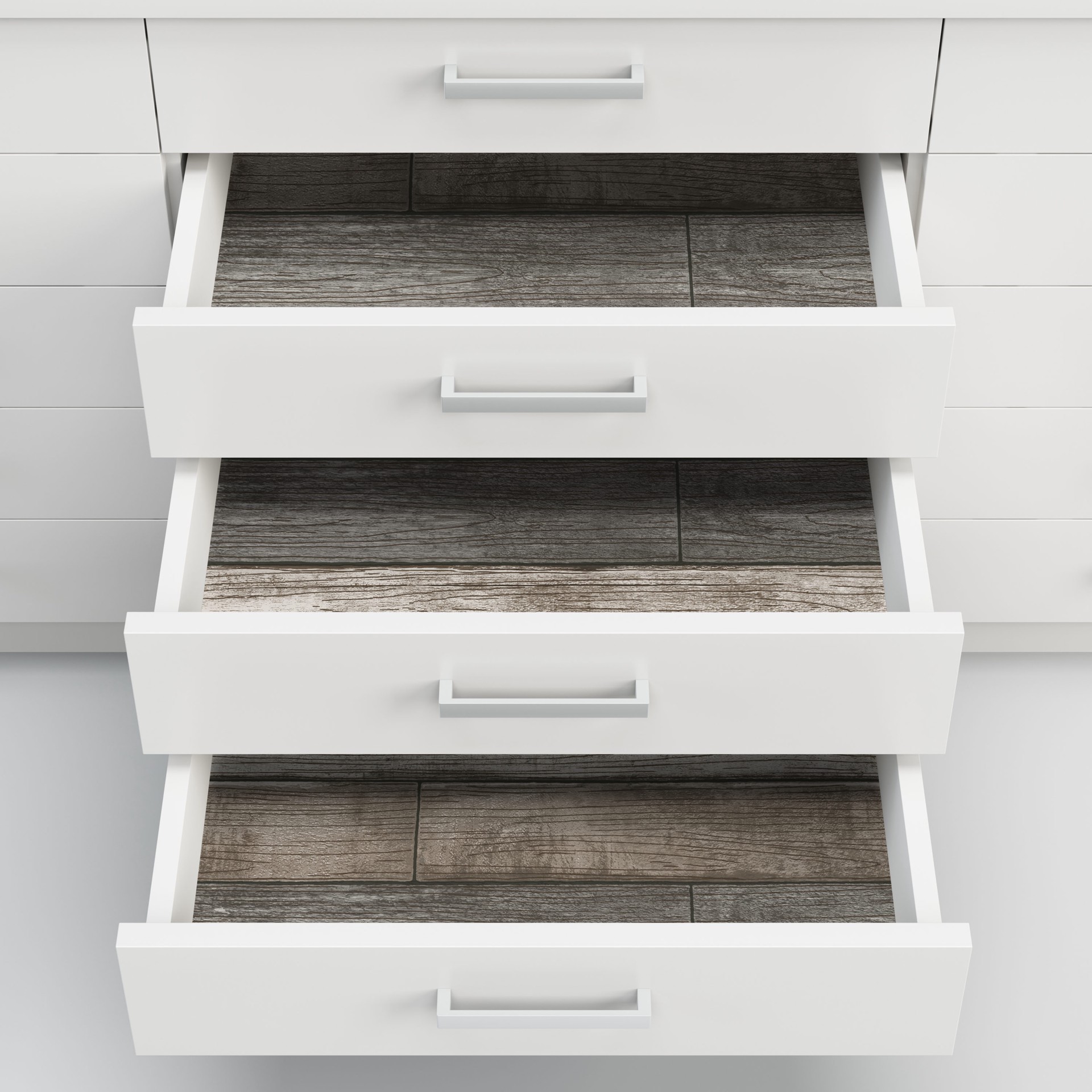 slide 5 of 6, allen + roth 30.75-sq ft Brown Vinyl Textured Wood 3D Self-adhesive Peel and Stick Wallpaper, 1 ct