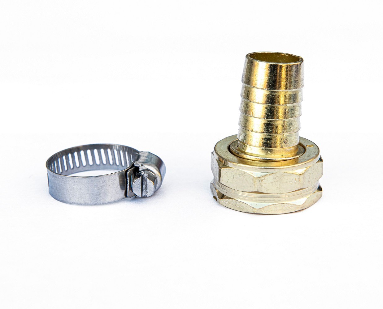 slide 3 of 5, Project Source Metal Female hose mender, 1 ct