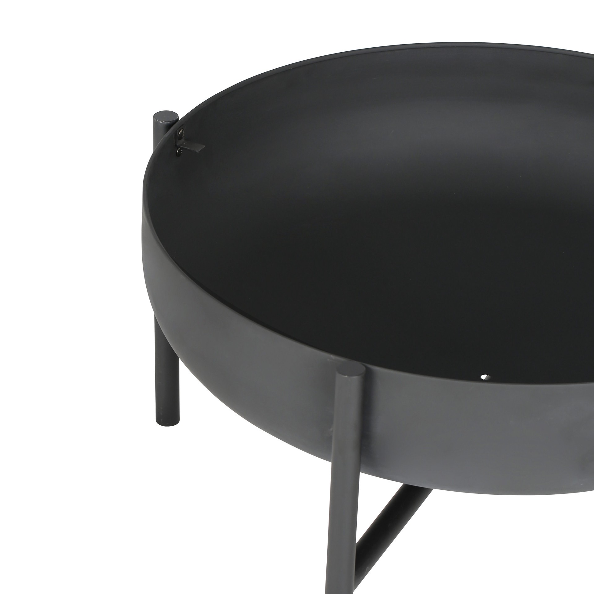 slide 2 of 6, Origin 21 28-in W Steel Round Portable Wood-Burning Fire Pit, 1 ct