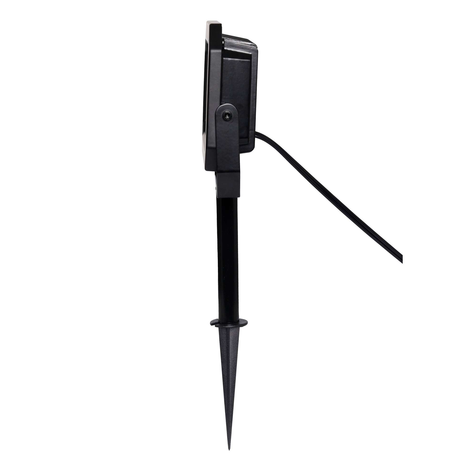 slide 4 of 6, Harbor Breeze 2500 -Lumens 32 -Watt Black Low voltage Plug-in LED Flood light, 1 ct