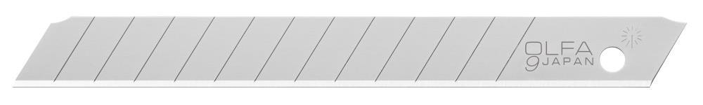 slide 1 of 2, OLFA 9mm Carbon steel Snap-off Utility Razor Blade ( 10 -Pack ), 1 ct