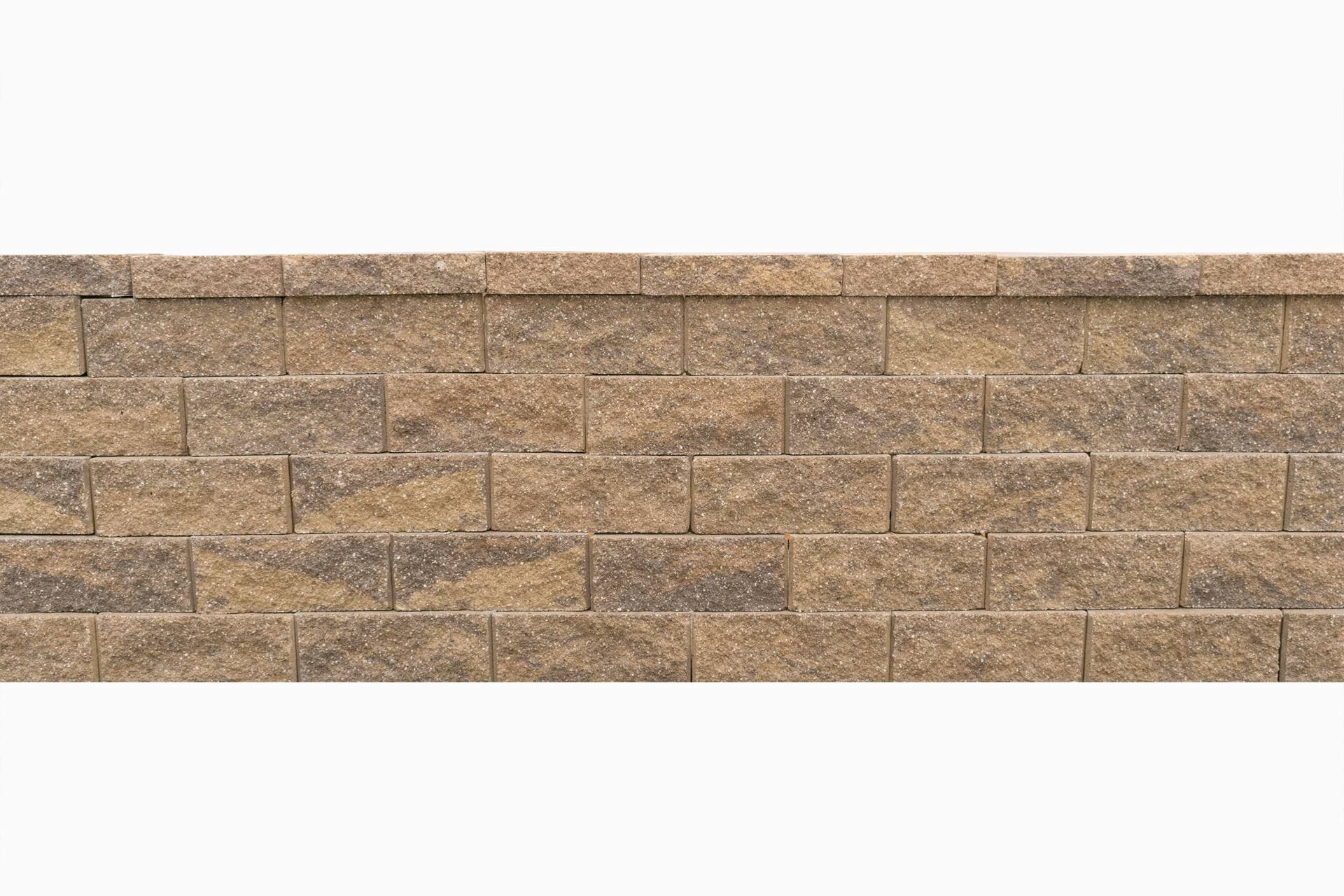 slide 3 of 6, ORCO 6-in H x 15.8-in L x 10-in D Tuscany Concrete Retaining wall block, 1 ct
