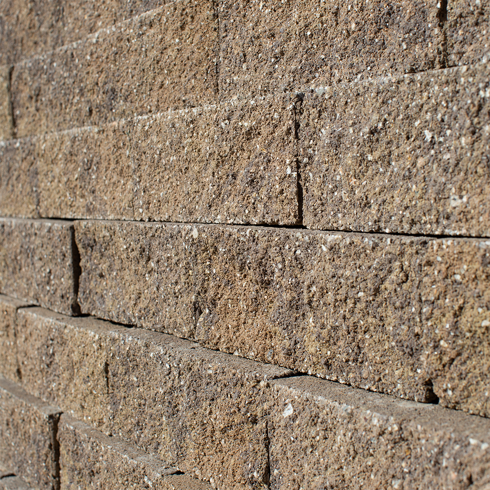 slide 5 of 6, ORCO 6-in H x 15.8-in L x 10-in D Tuscany Concrete Retaining wall block, 1 ct