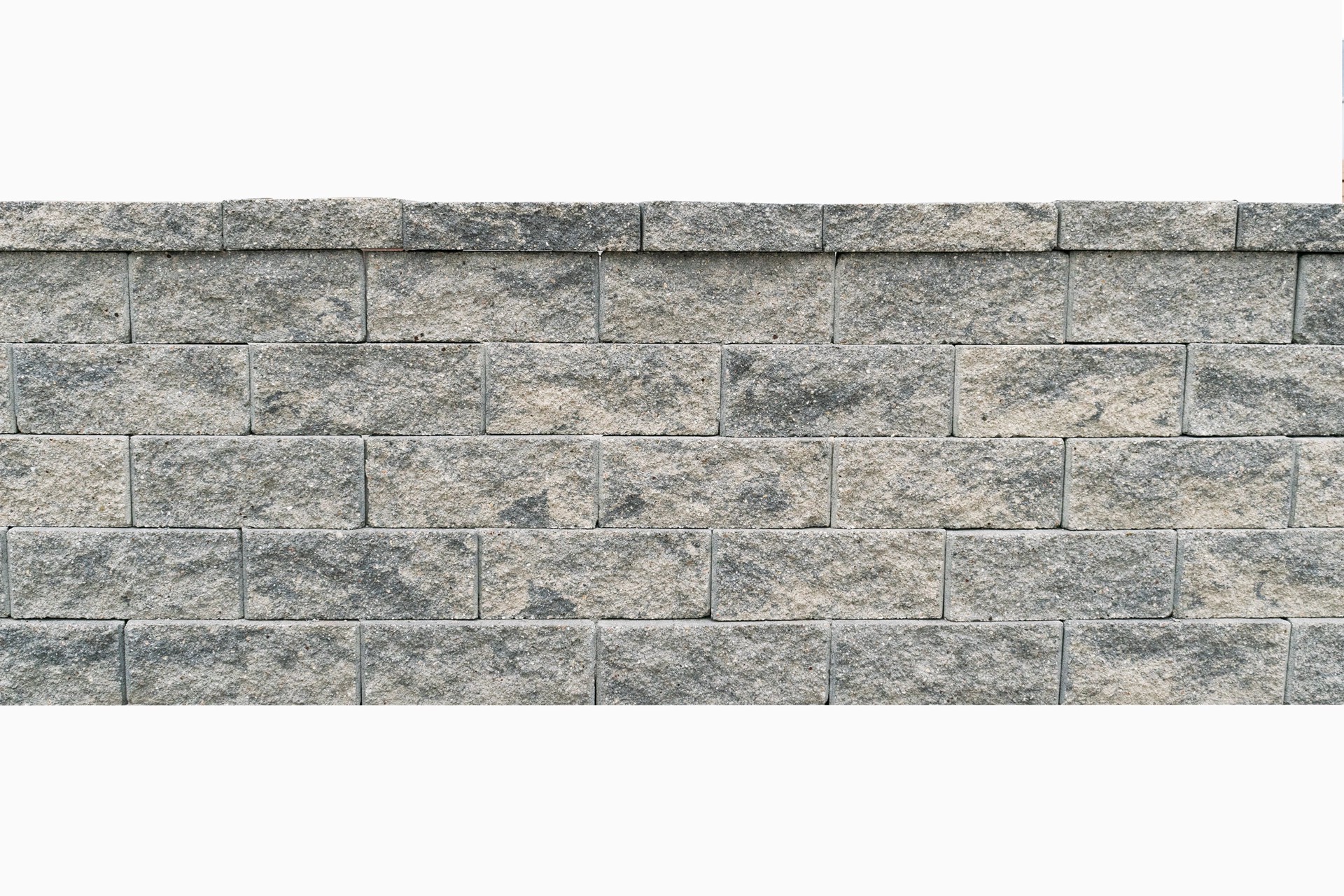 slide 3 of 6, ORCO 6-in H x 15.8-in L x 10-in D Gray/Charcoal Concrete Retaining wall block, 1 ct
