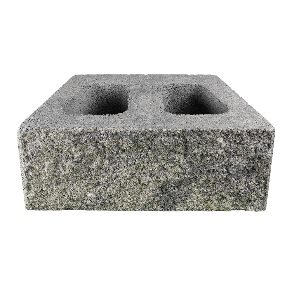 slide 1 of 6, ORCO 6-in H x 15.8-in L x 10-in D Gray/Charcoal Concrete Retaining wall block, 1 ct