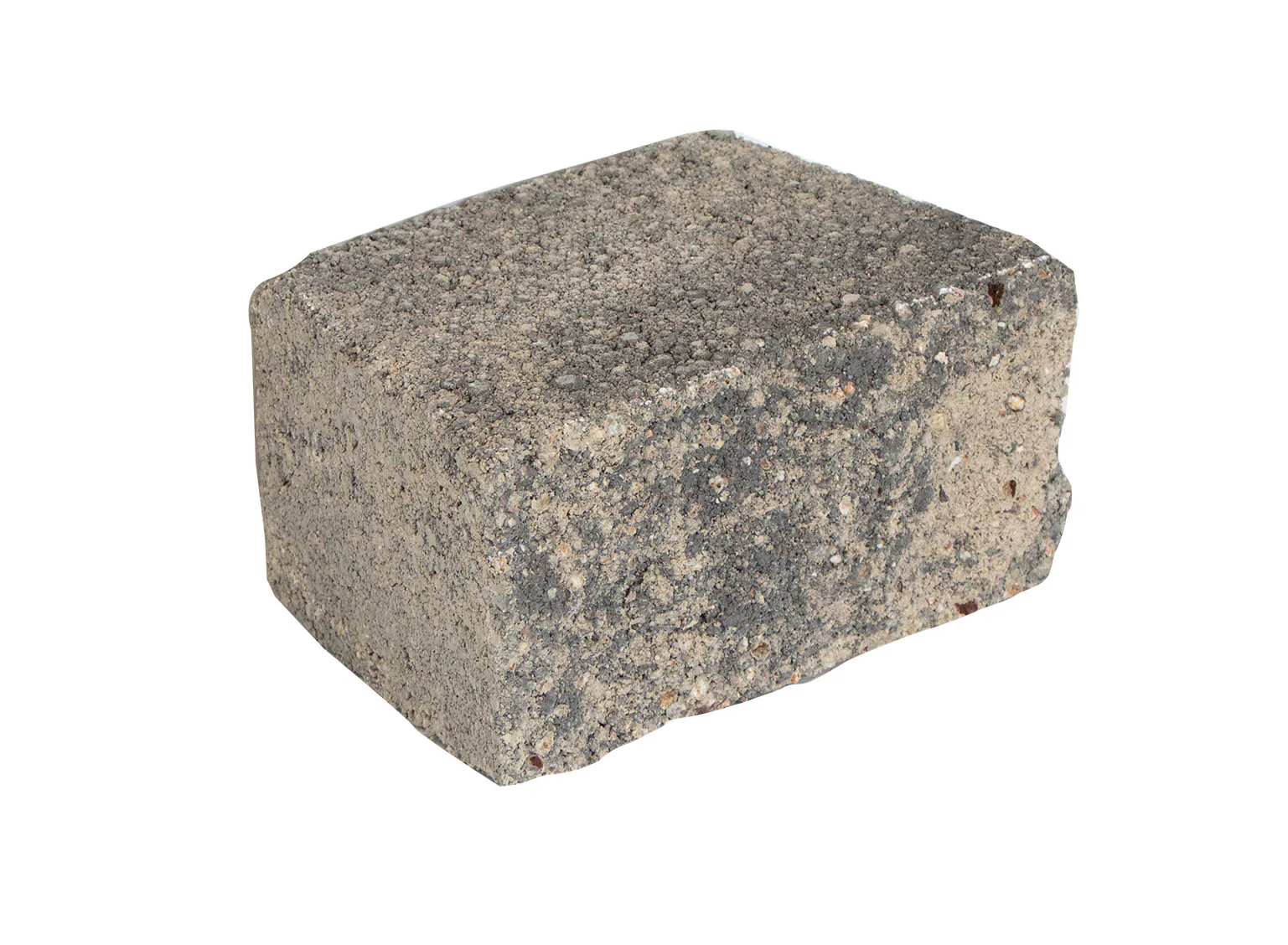 slide 1 of 5, ORCO 4-in H x 8-in L x 5.5-in D Gray/Charcoal Blend Concrete Retaining wall block, 1 ct