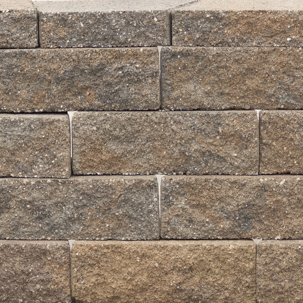 slide 4 of 6, ORCO 4-in H x 12-in L x 7-in D Borrego Concrete Retaining wall block, 1 ct