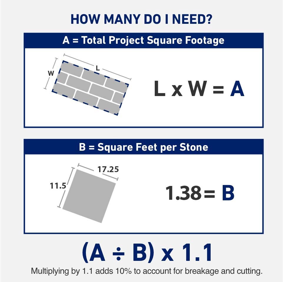 slide 2 of 3, 17.25-in L x 11.5-in W x 3.5-in H Irregular Gray Concrete Paver, 1 ct