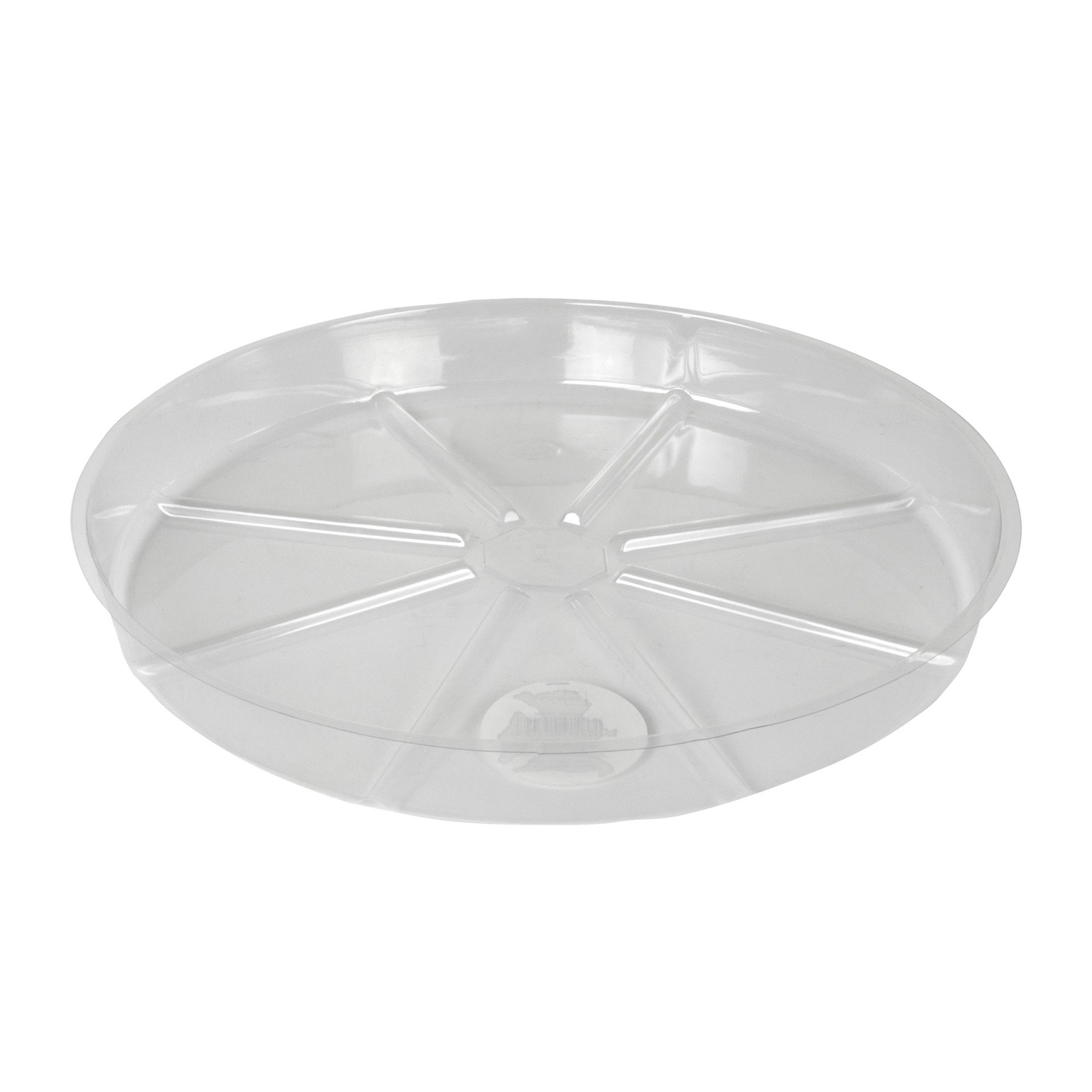 slide 1 of 3, Gardener's Blue Ribbon 12.0-in Clear Plastic Plant Saucer, 1 ct